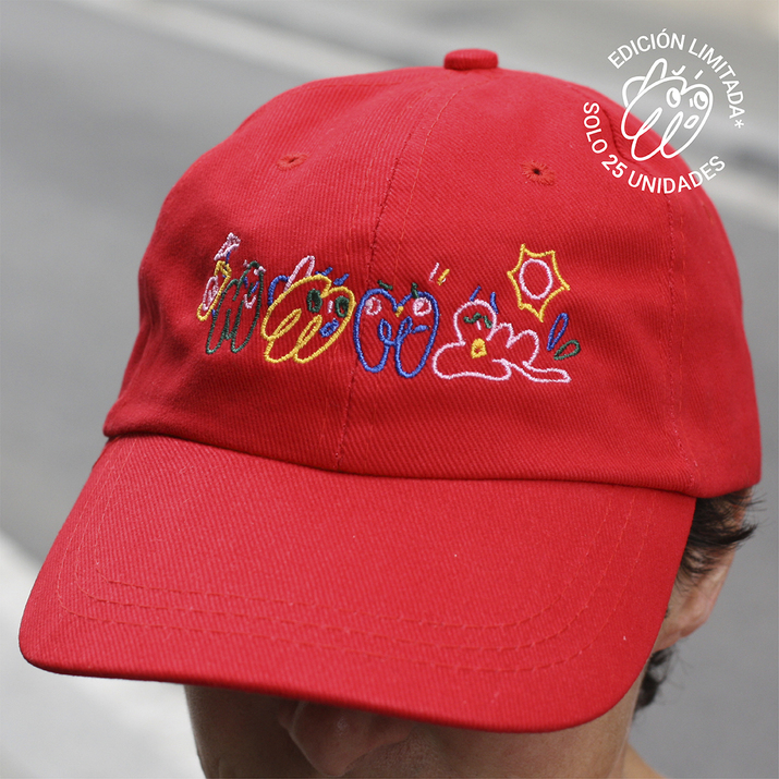 GORRA TEAMMM ROJO - sold out