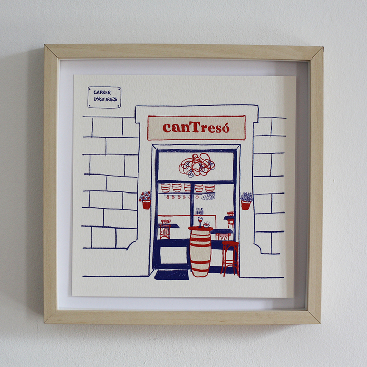 Can Tresó - print