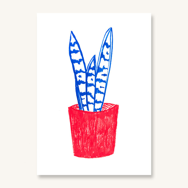 La portera - print