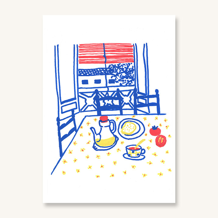 Desayuno de campo - print