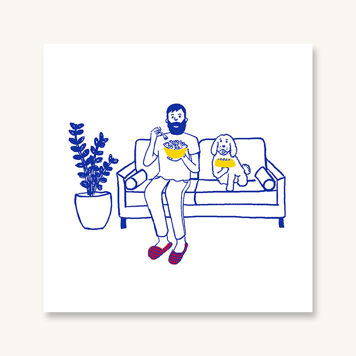 Best friends - print