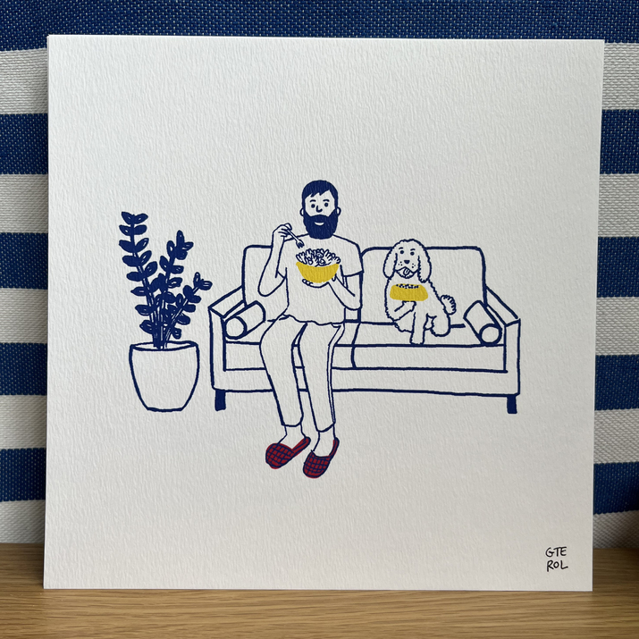 Best friends - print