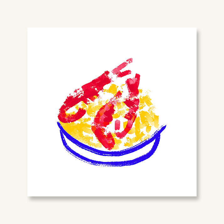 Ensaladilla rusa - Giclée
