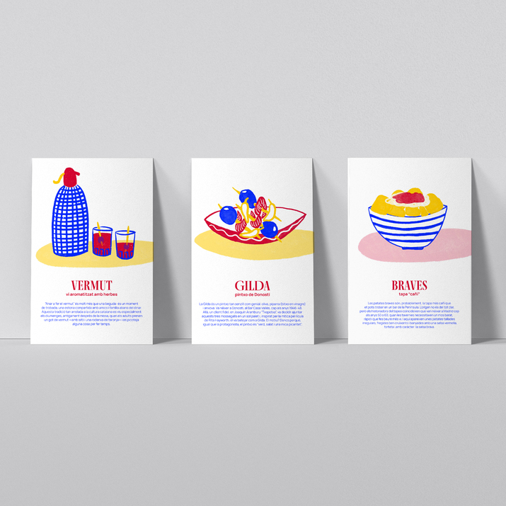 Pack de postals de Vermut