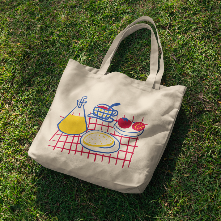 Tote bag pa amb tomàquet